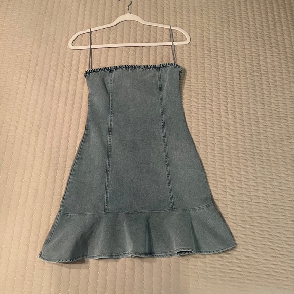 Blue Blush Jean Dress Small - Picture 4 of 4